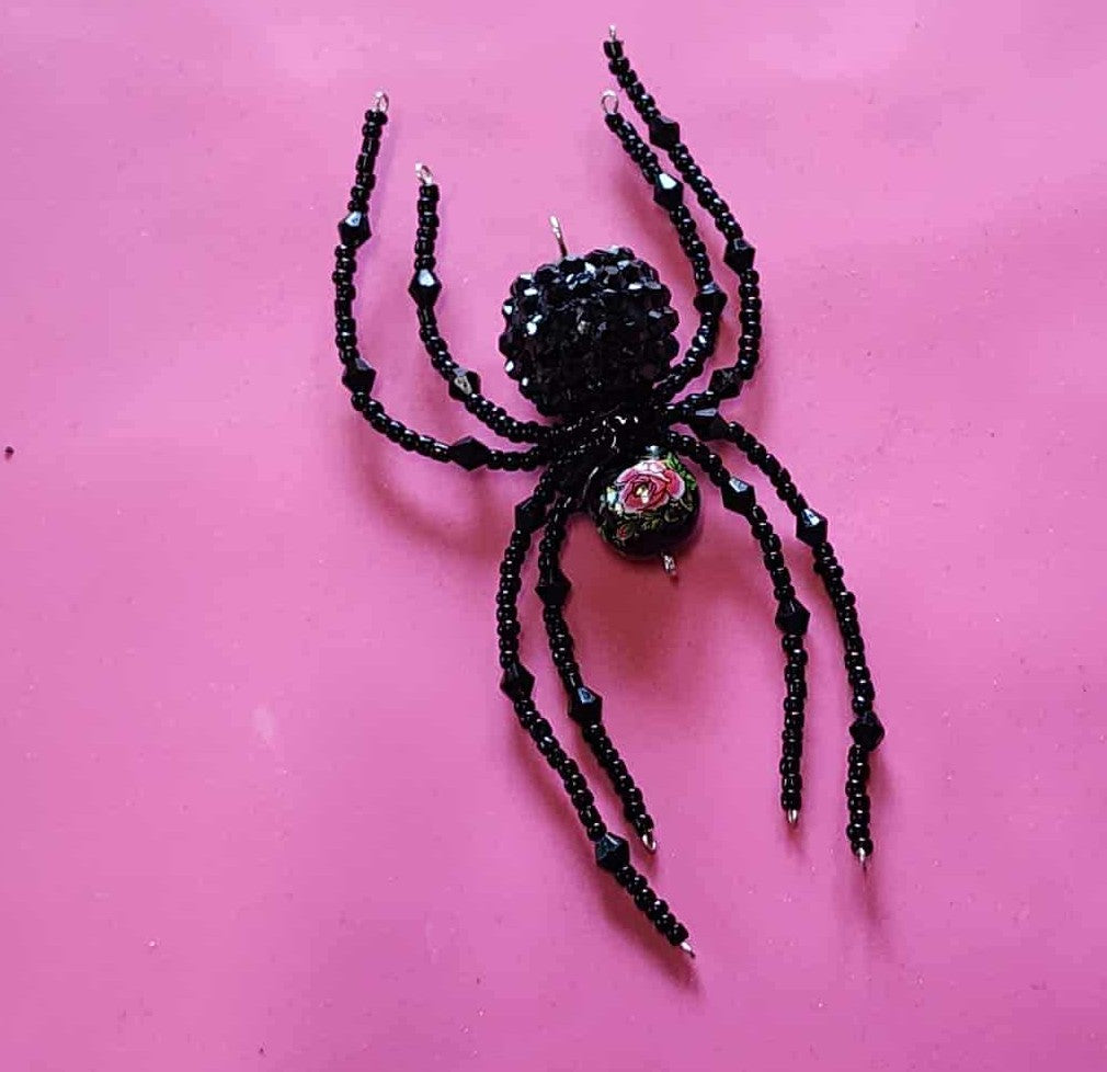 Beaded Spiders-Large/Standard