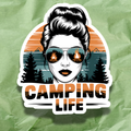 Camping Life Girl