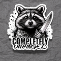 Completely Unhinged Raccoon