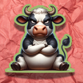 Grumpy Cow