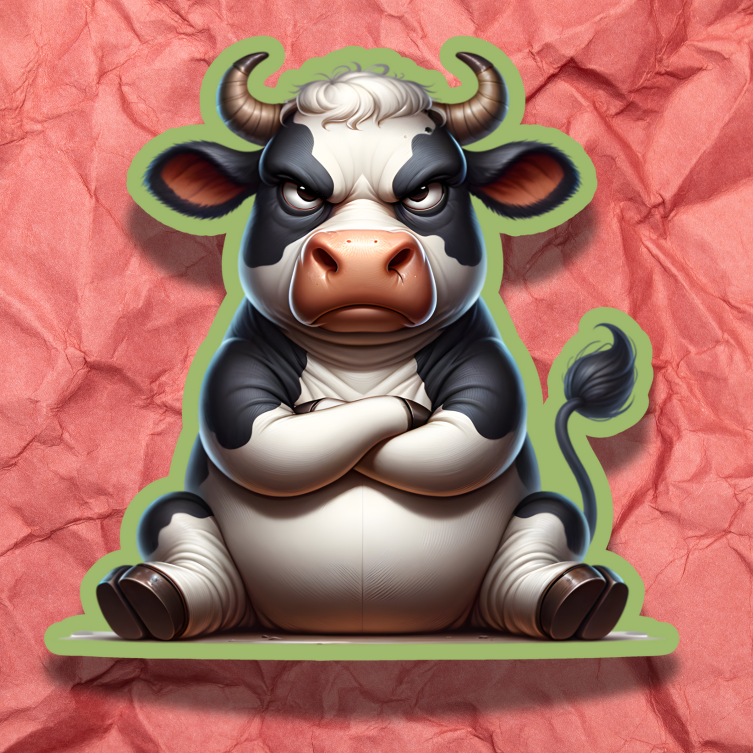 Grumpy Cow