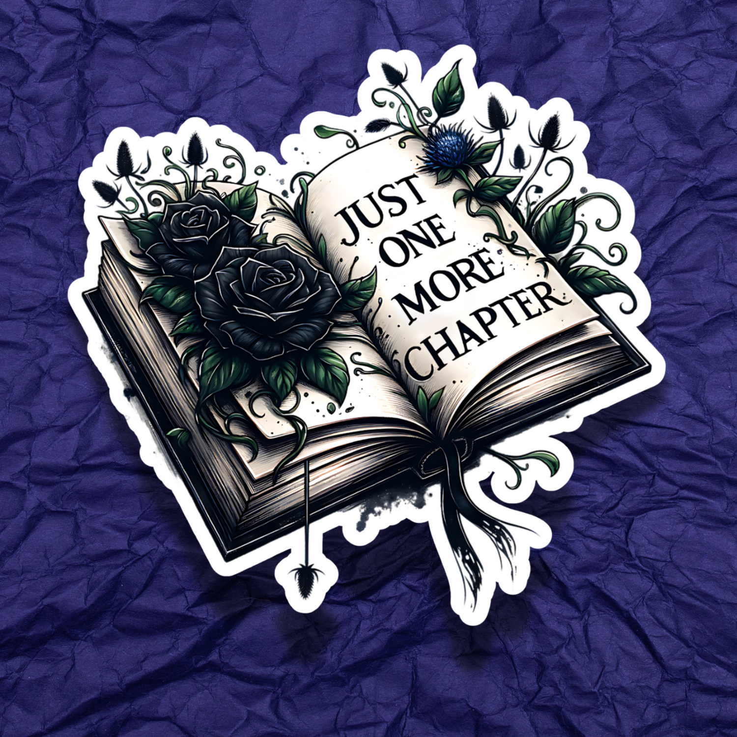 Just One More Chapter- Black