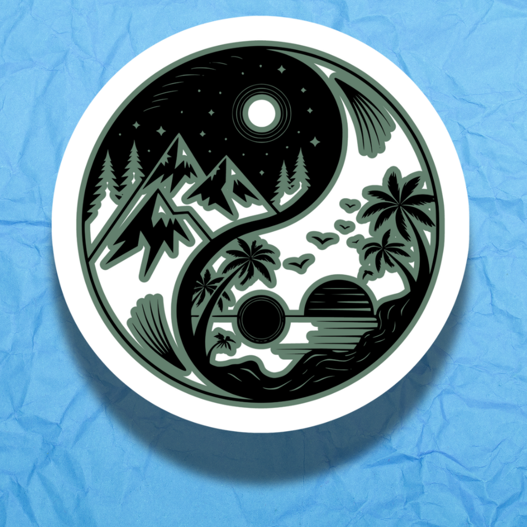 Mountain and Sea Yin Yang