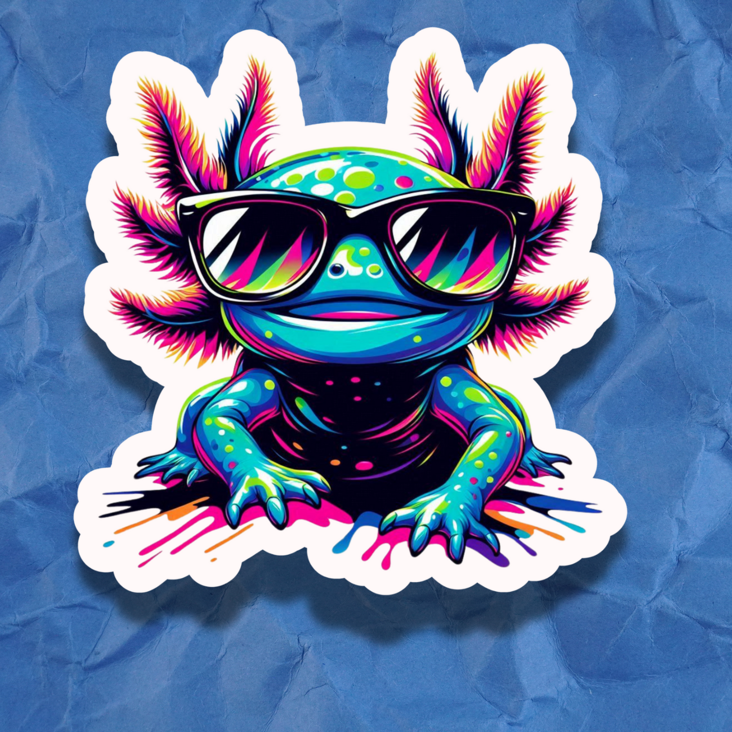 Neon Axolotl