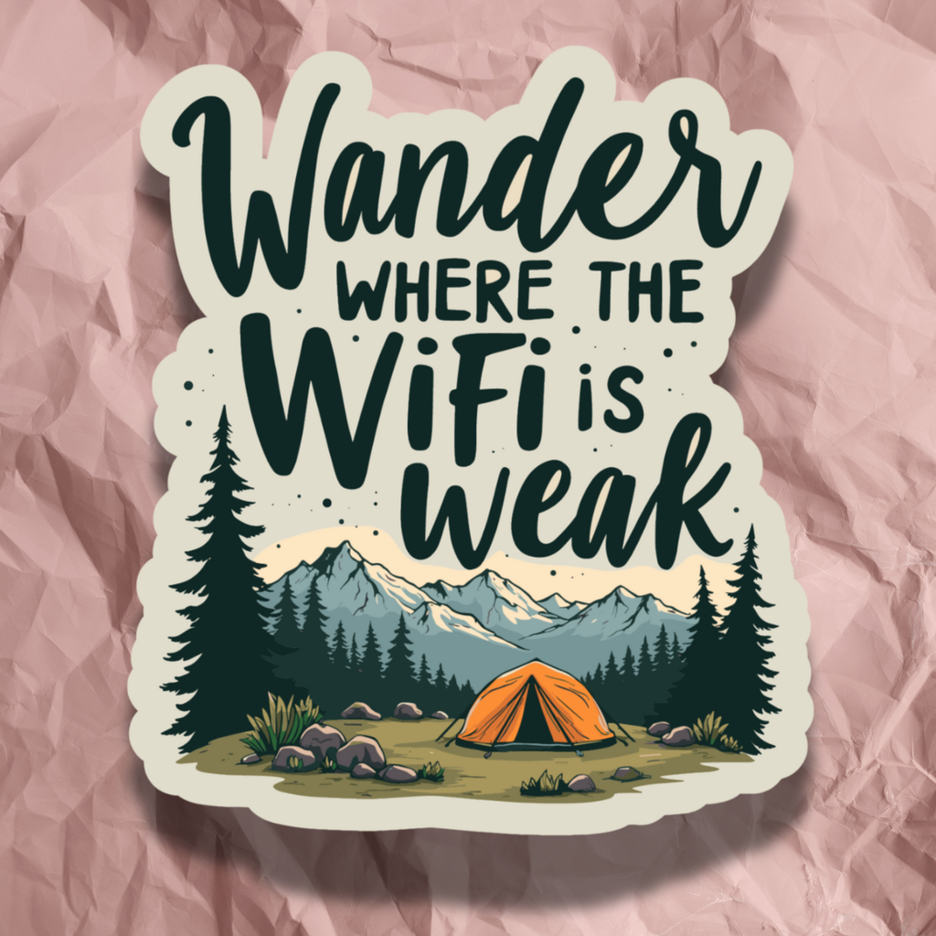 Wander Where the Wifi is Weak