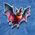 Watercolor Bat Stars