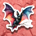Watercolor Bat