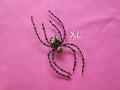 Black & Gold Beaded Spider